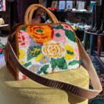 Sac crème à fleurs - Viamaibag