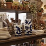 Vase motif abstrait SERAX