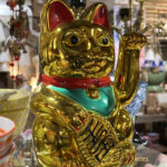Maneki-neko doré